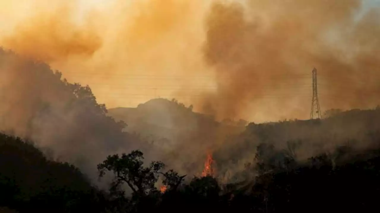 Several homes ablaze in Southern California as Coastal Fire prompts evacuations