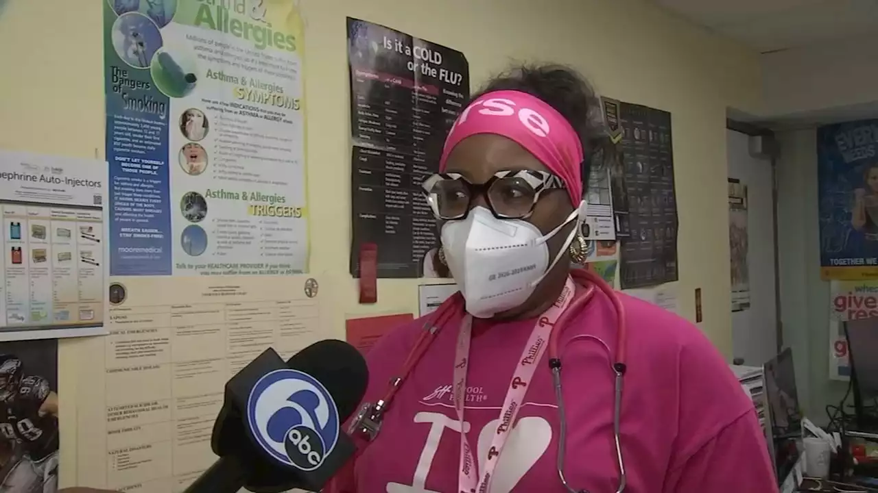 South Philadelphia school nurse applauded during National Nurses Week