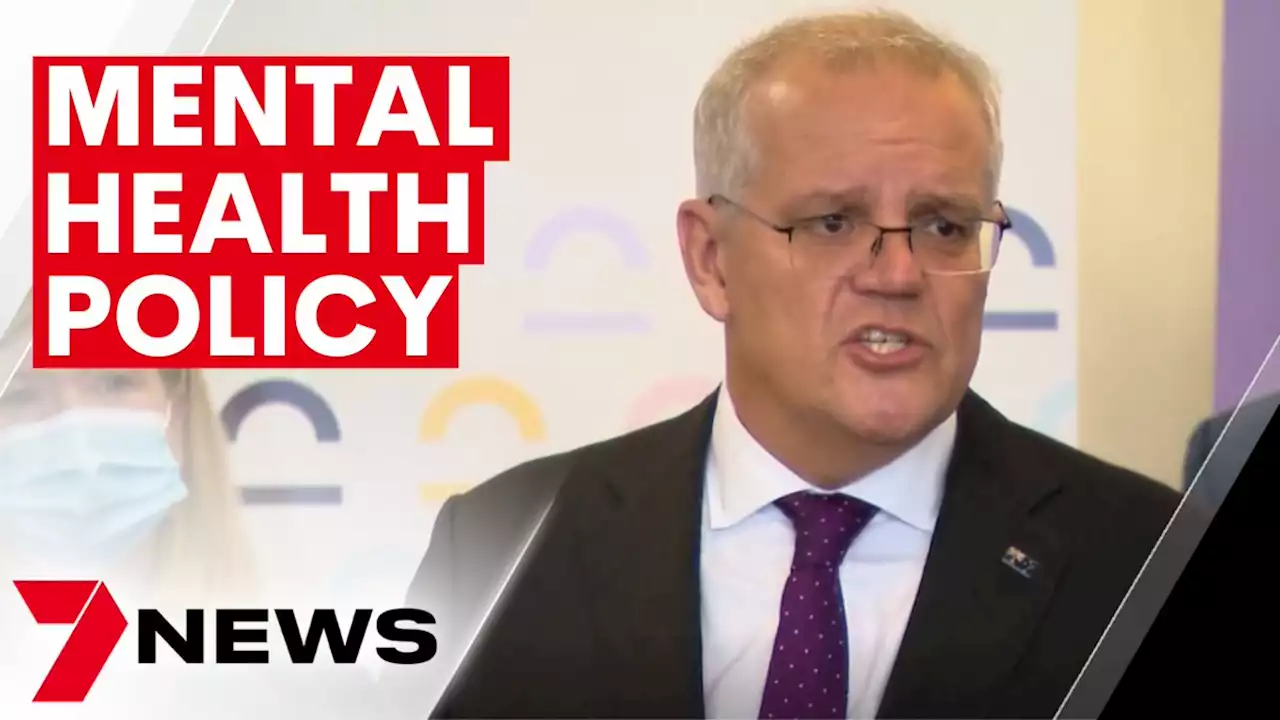 Prime Minister Scott Morrison announces mental health policy while visiting Launceston | 7NEWS