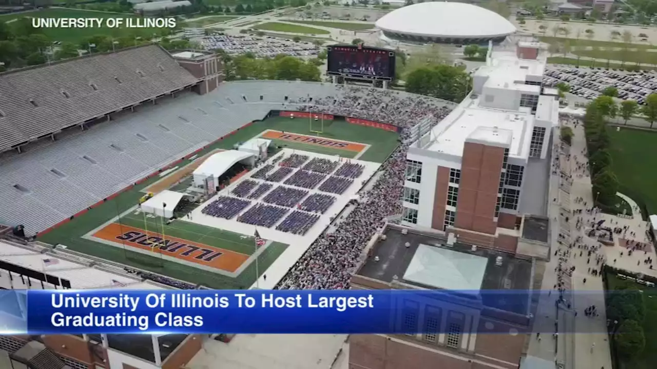 University of Illinois to host largest graduating class