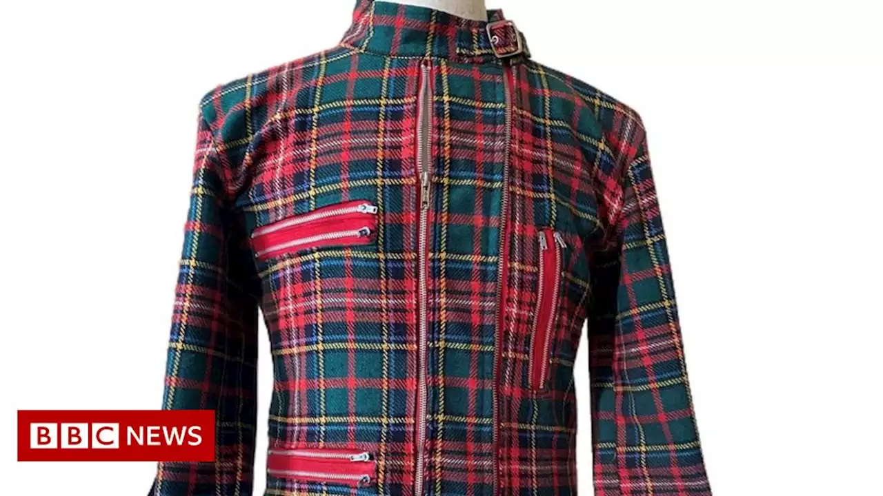 Birmingham-designed punk jacket going up for auction