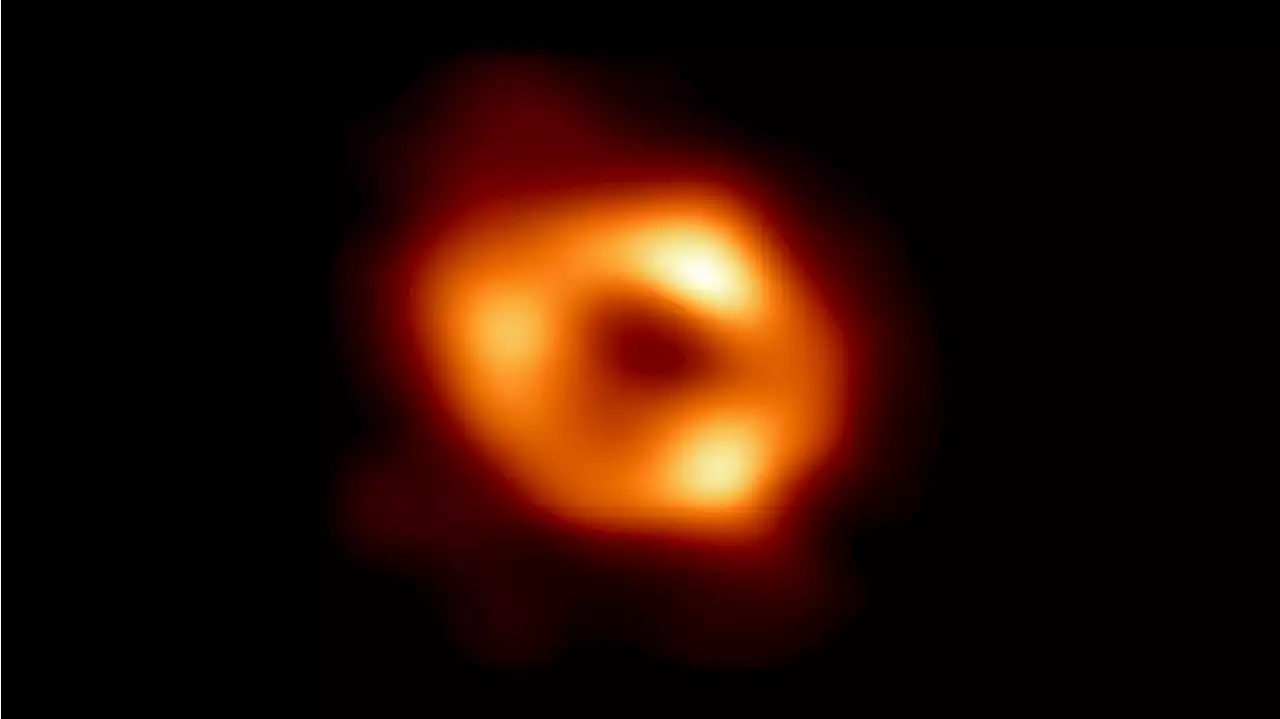 This is the first image of our galaxy's black hole