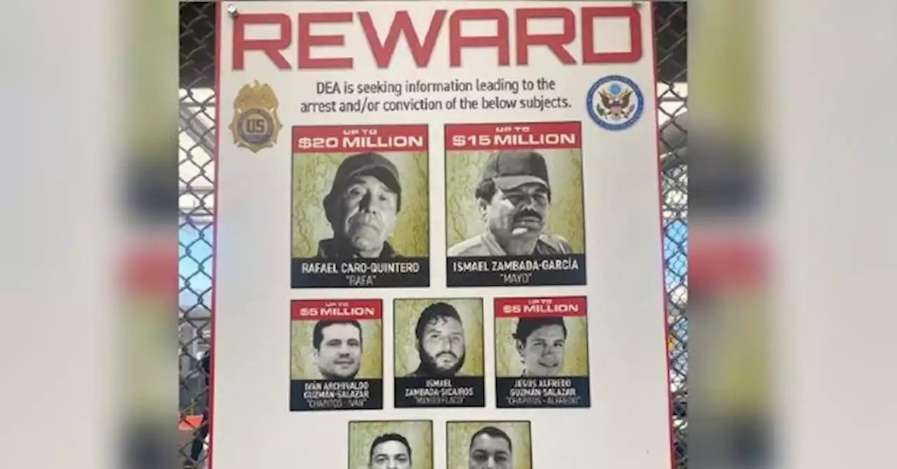 DEA Offers $45M for Top-Tier Sinaloa Cartel Bosses