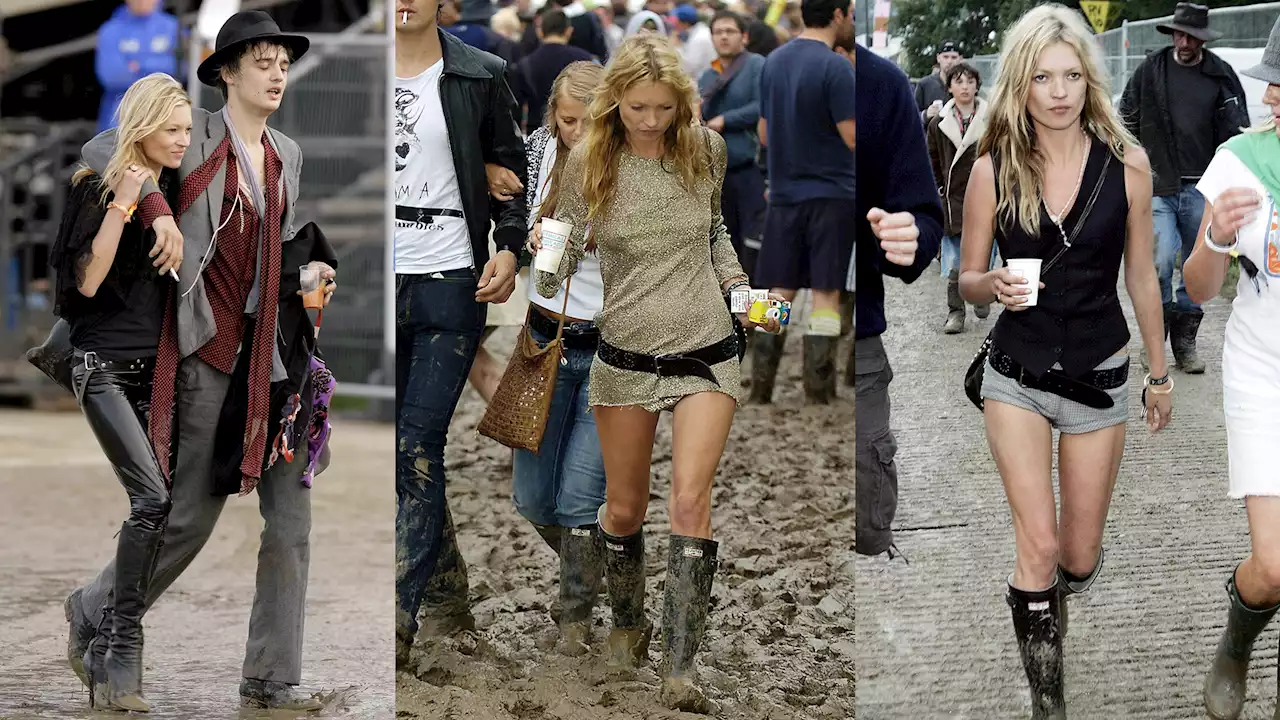 12 Kate Moss Glastonbury Looks That Defined Festival Fashion