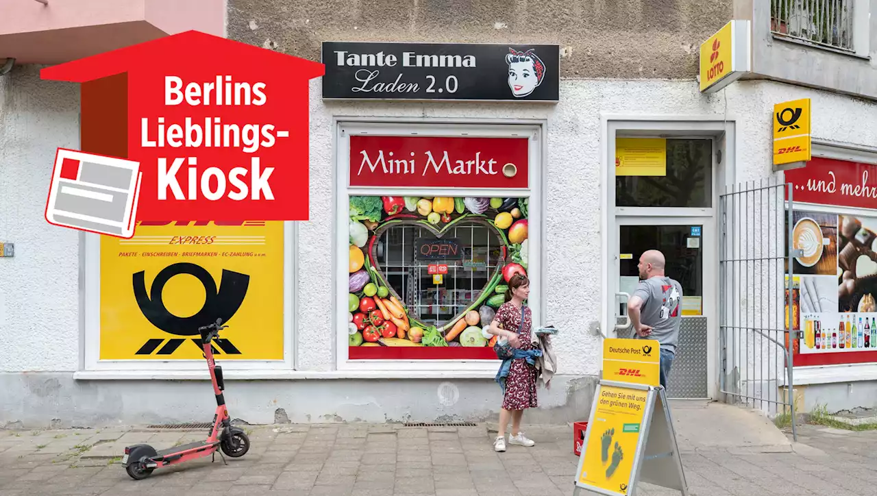 Dieser Kiosk ist auch der Kummerkasten im Kiez - B.Z. – Die Stimme Berlins