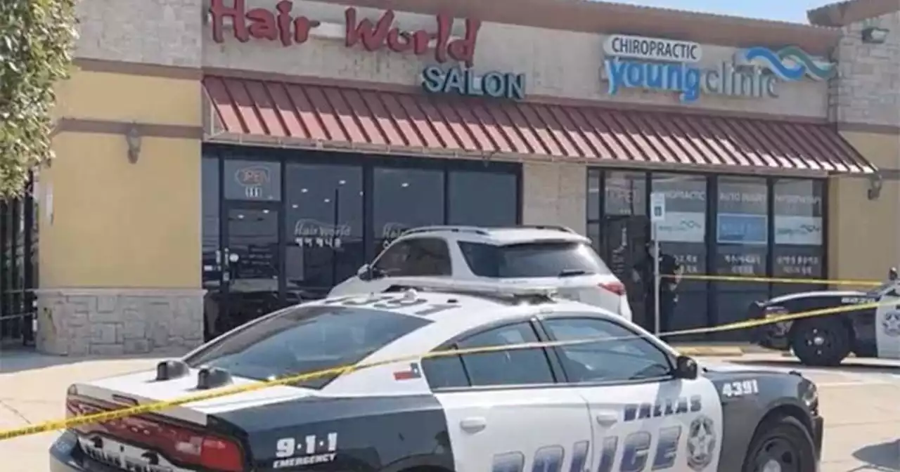 Dallas Police search for Hair World salon shooting suspect