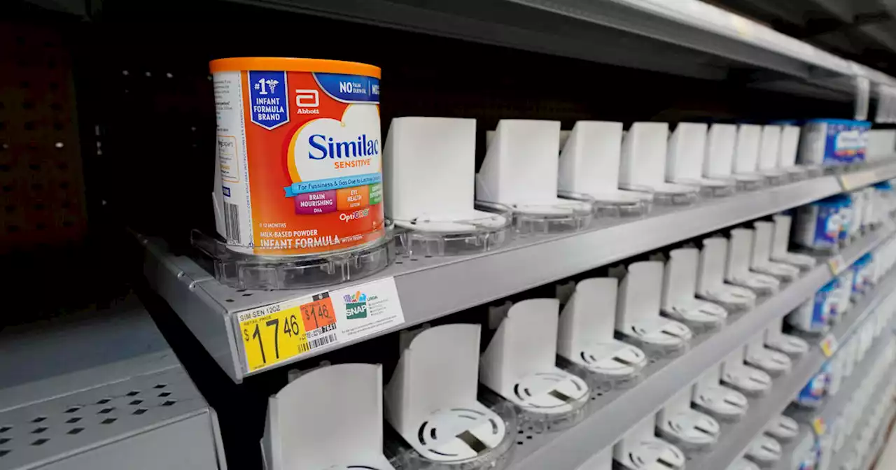 Over half of all baby formula products sold out in Texas