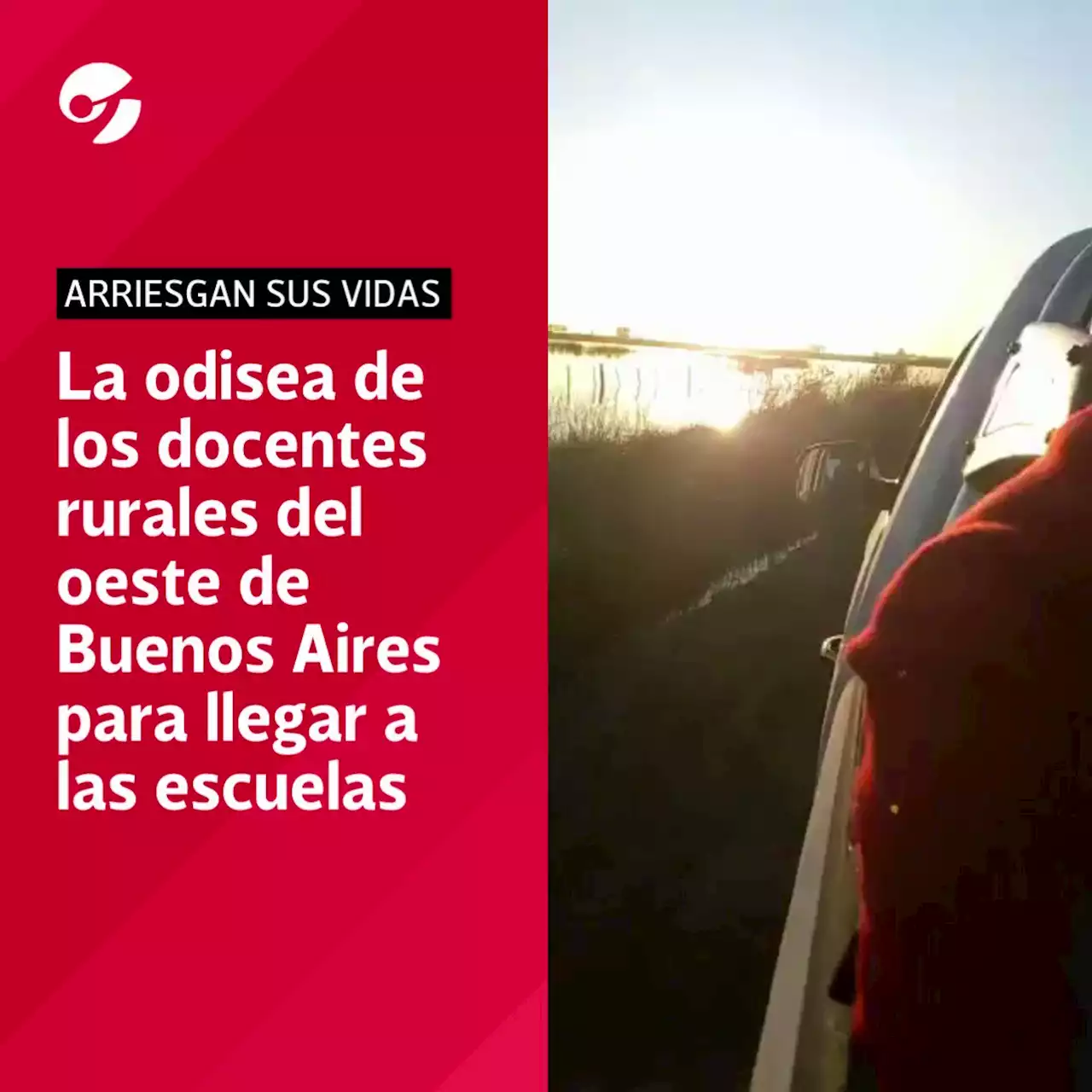 La odisea de los docentes rurales del oeste de Buenos Aires para llegar a las escuelas