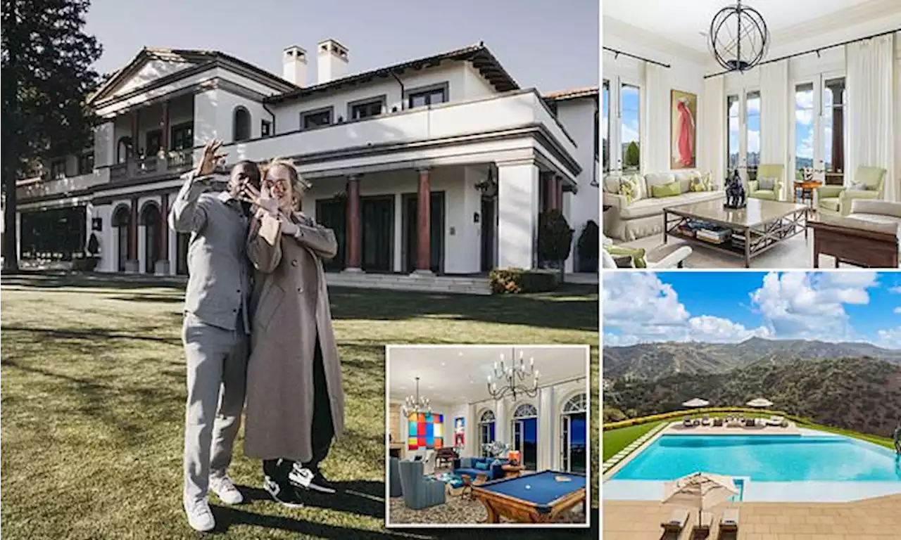 Inside Adele's new home with Rich Paul as she moves into $58M mansion