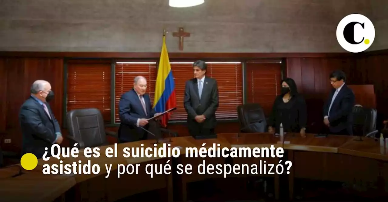 ¿Qué es el suicidio médicamente asistido y por qué se despenalizó?