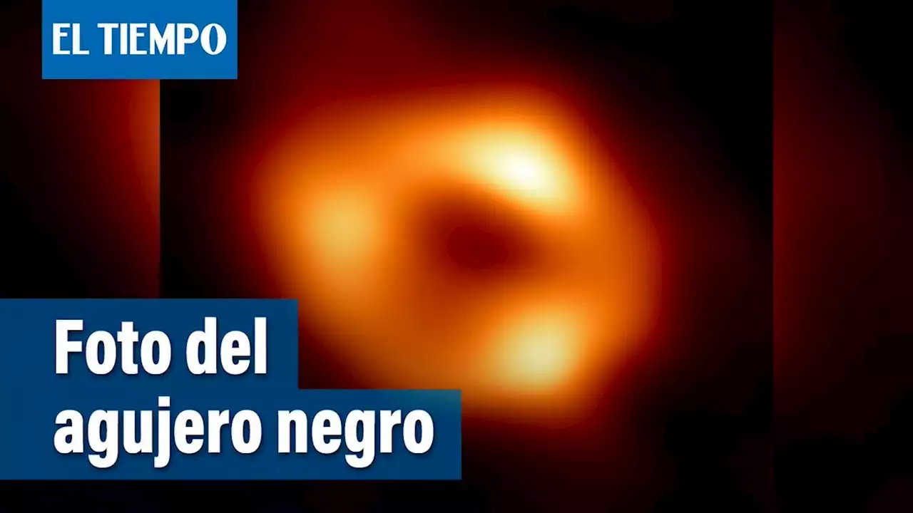 Revelan la primera imagen del agujero negro en el corazón de la Vía Láctea