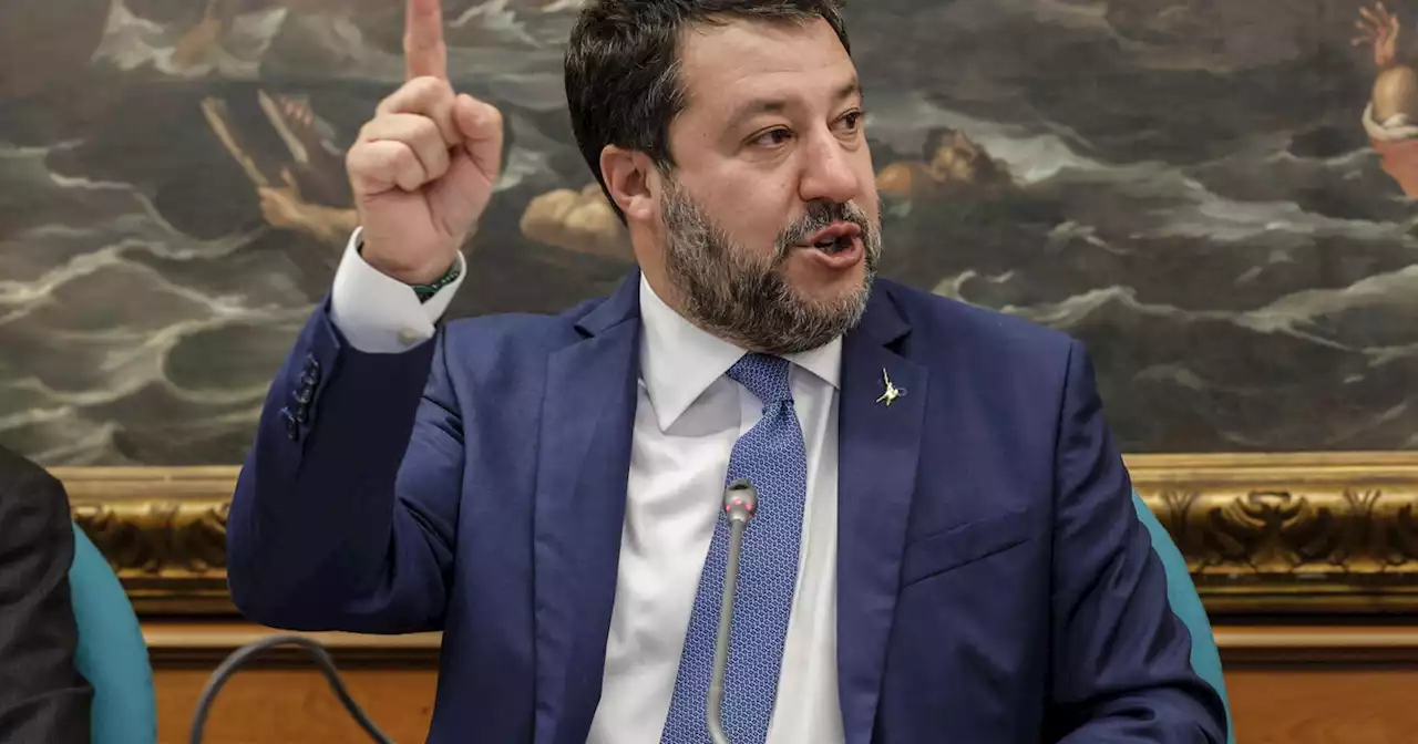 Salvini: 'Armi in Ucraina? Ne parlerò con Draghi'