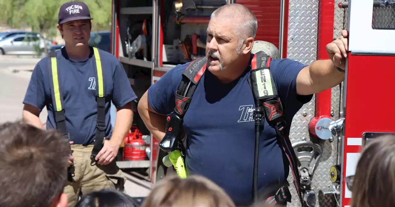 Tucson Fire Department promotes fire safety with Senita Valley Elementary