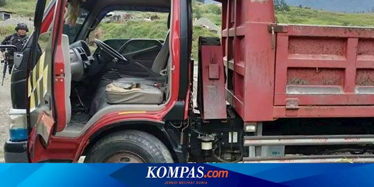 Terdengar Rentetan Tembakan KKB, Polisi Hanya Temukan Truk Kosong, Kondisi Sopir Belum Diketahui