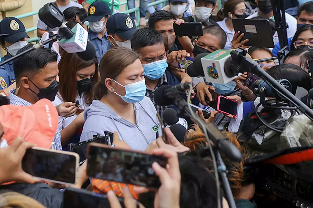 Sara opts for DepEd, says defense post will create ‘intrigues’
