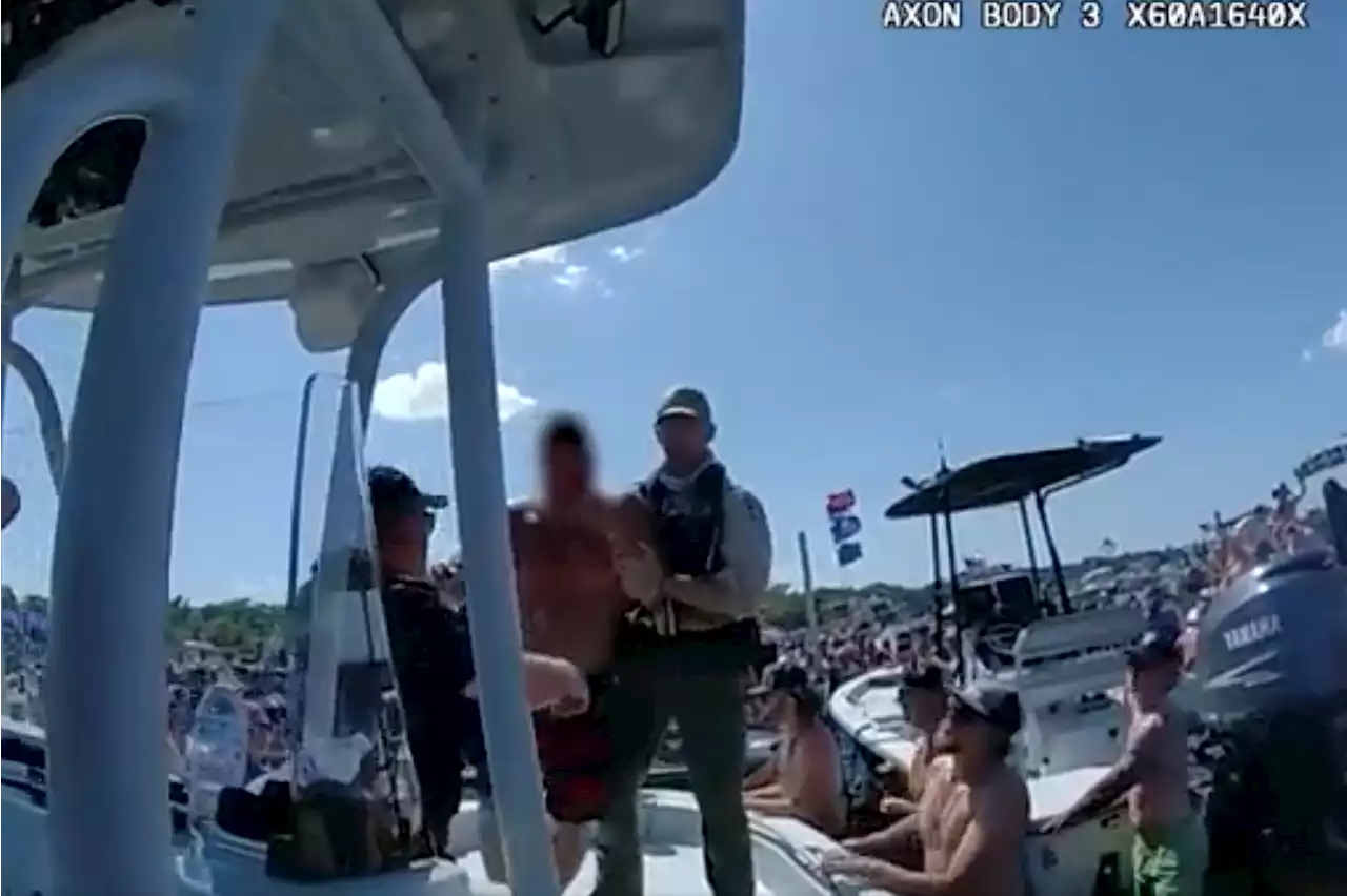 Wild brawl breaks out an annual Florida lake party