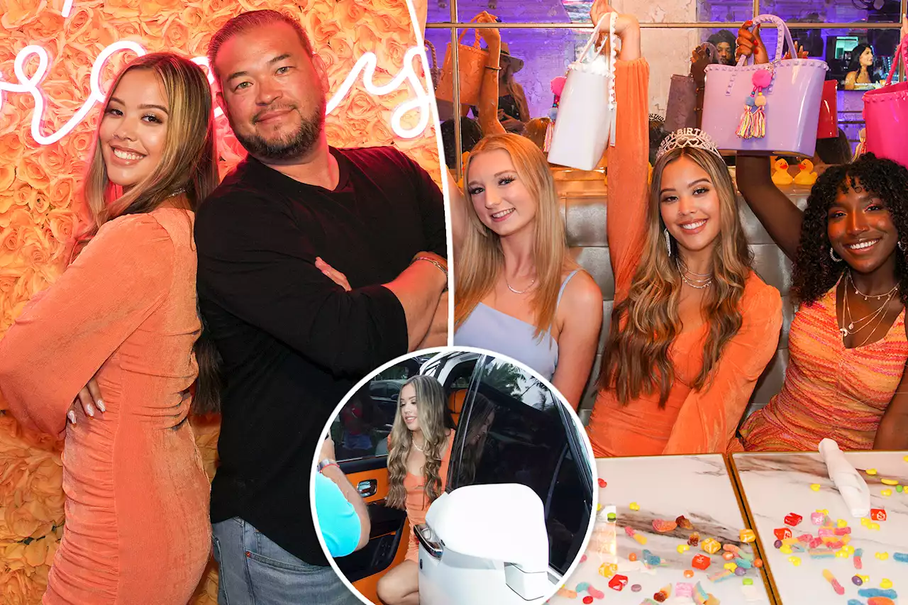 Hannah Gosselin celebrates 18th birthday by driving $400K car around Miami