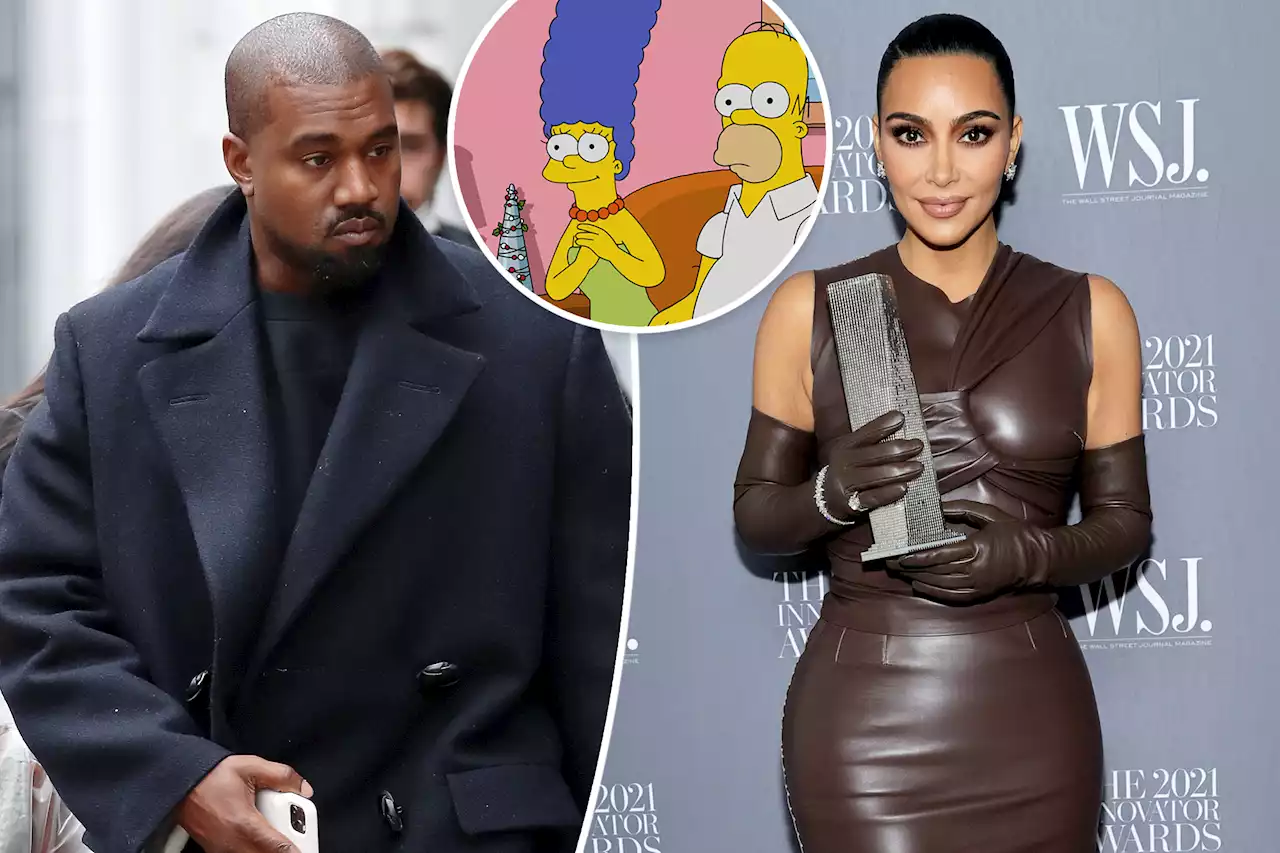 Kanye compared Kim Kardashian’s WSJ Innovator Awards outfit to Marge Simpson