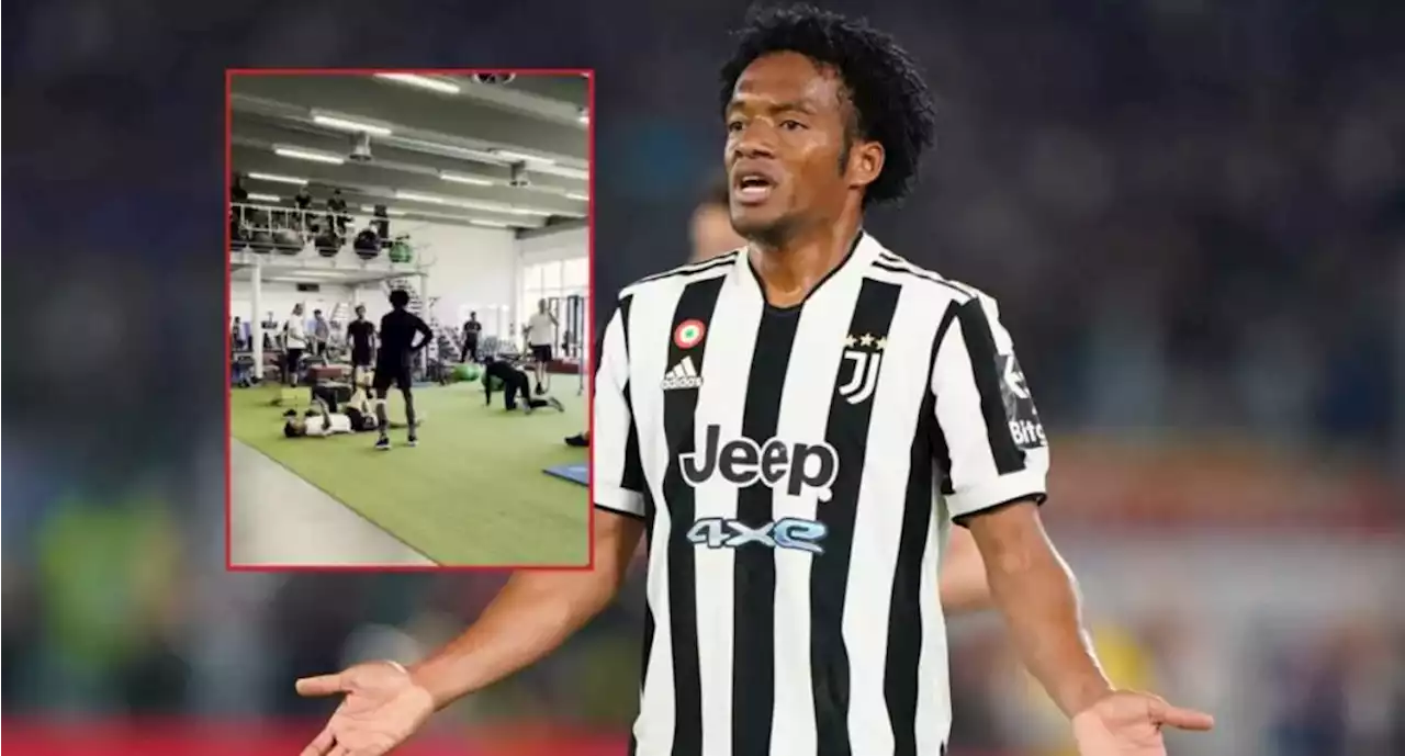 [Video] Juan Guillermo Cuadrado se puso de chistoso en Juventus y compañero lo encaró - Pulzo