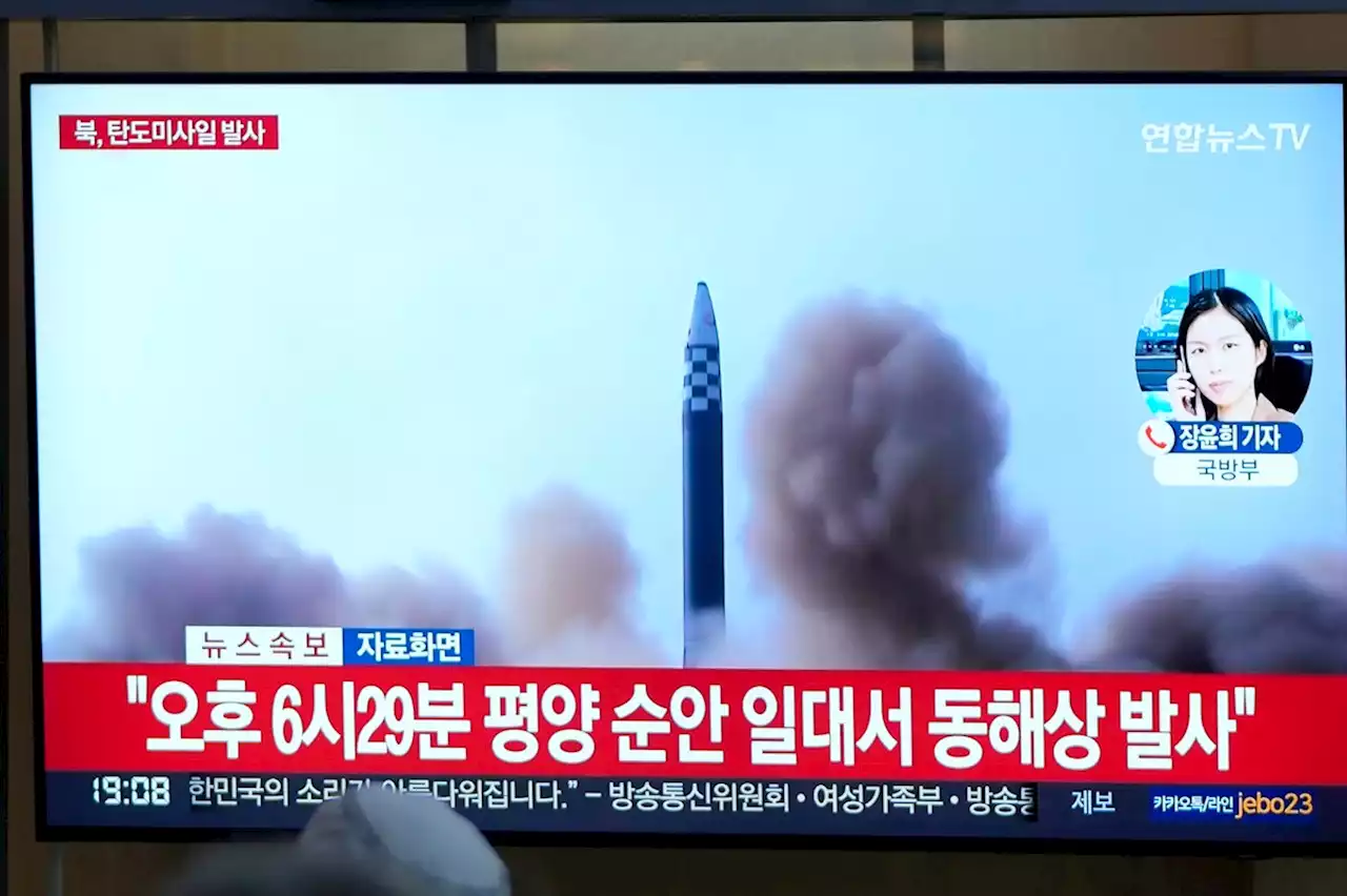 North Korea fires 3 ballistic missiles towards the sea