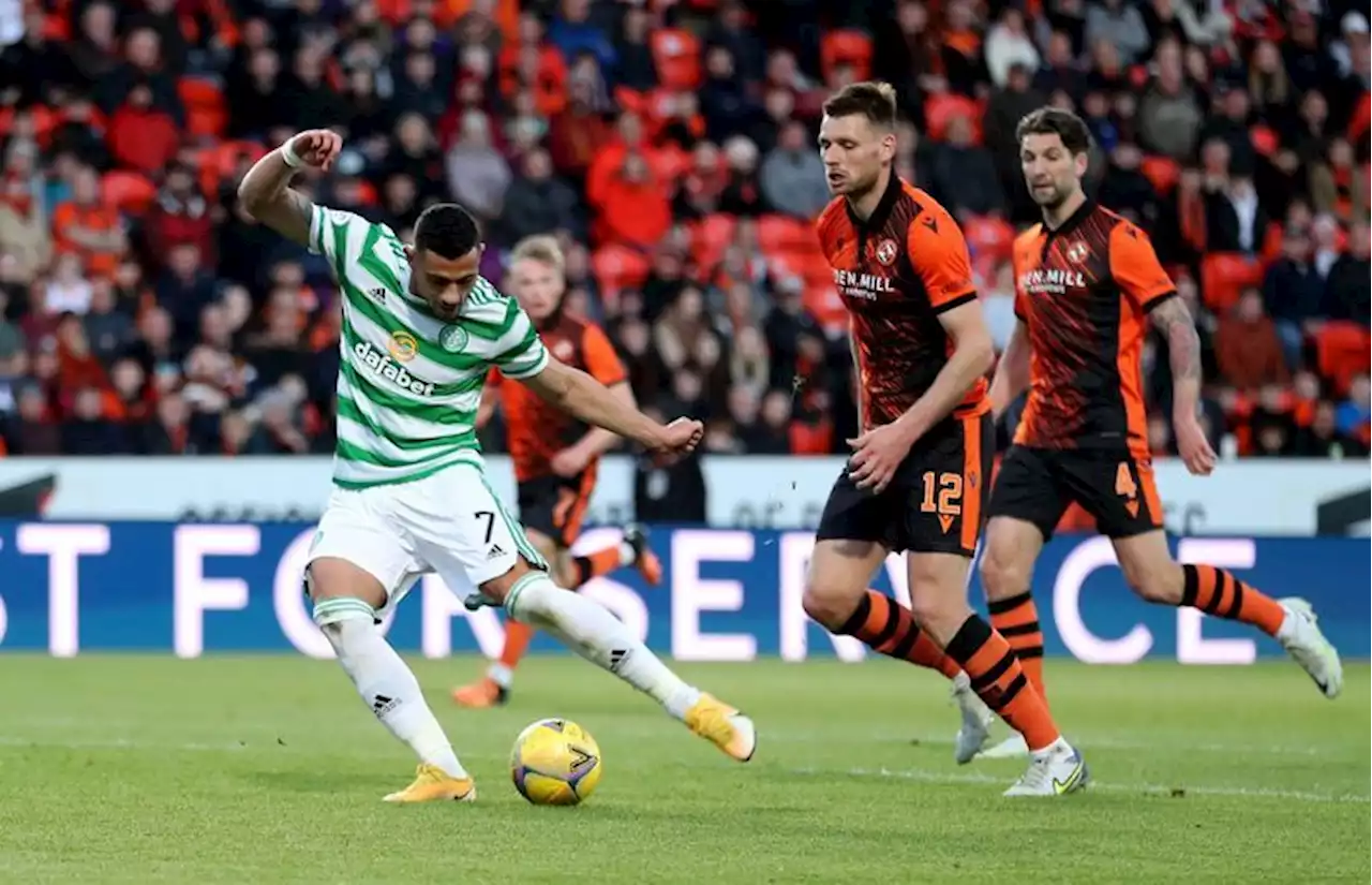 Soccer-Celtic clinch league title with 1-1 draw at Dundee