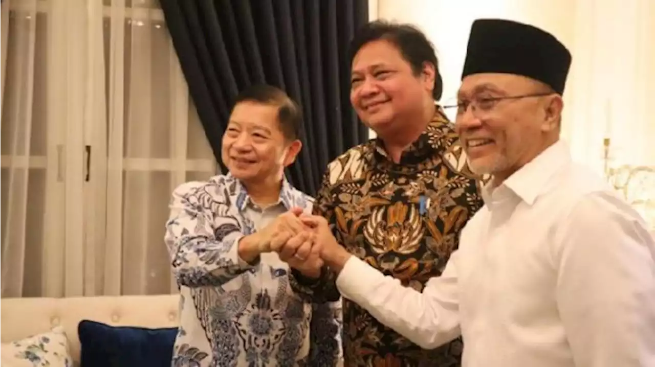 Airlangga Hartarto Bentuk Koalisi Bertiga Bersatu, Golkar - PAN - PPP