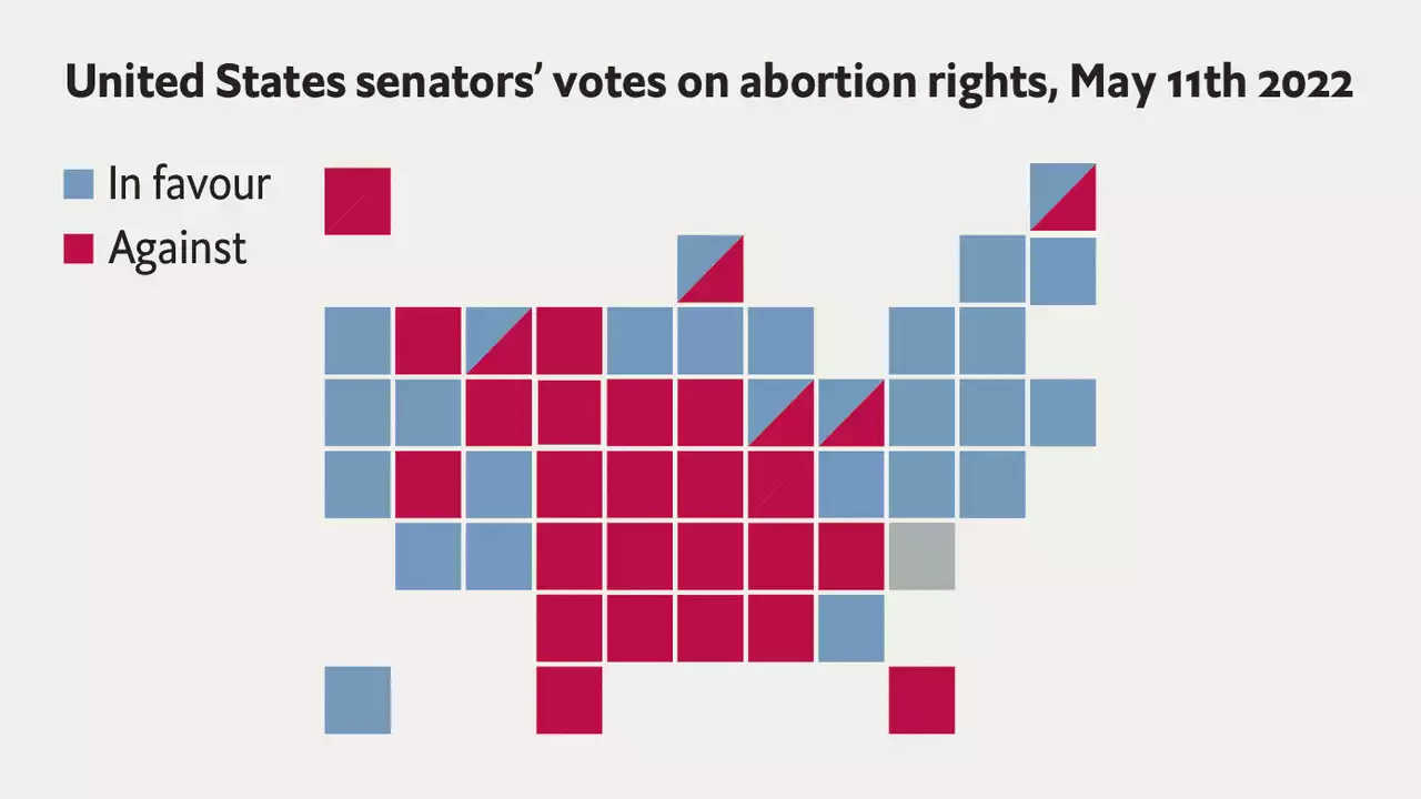 American senators strike down a bill that would have codified abortion rights