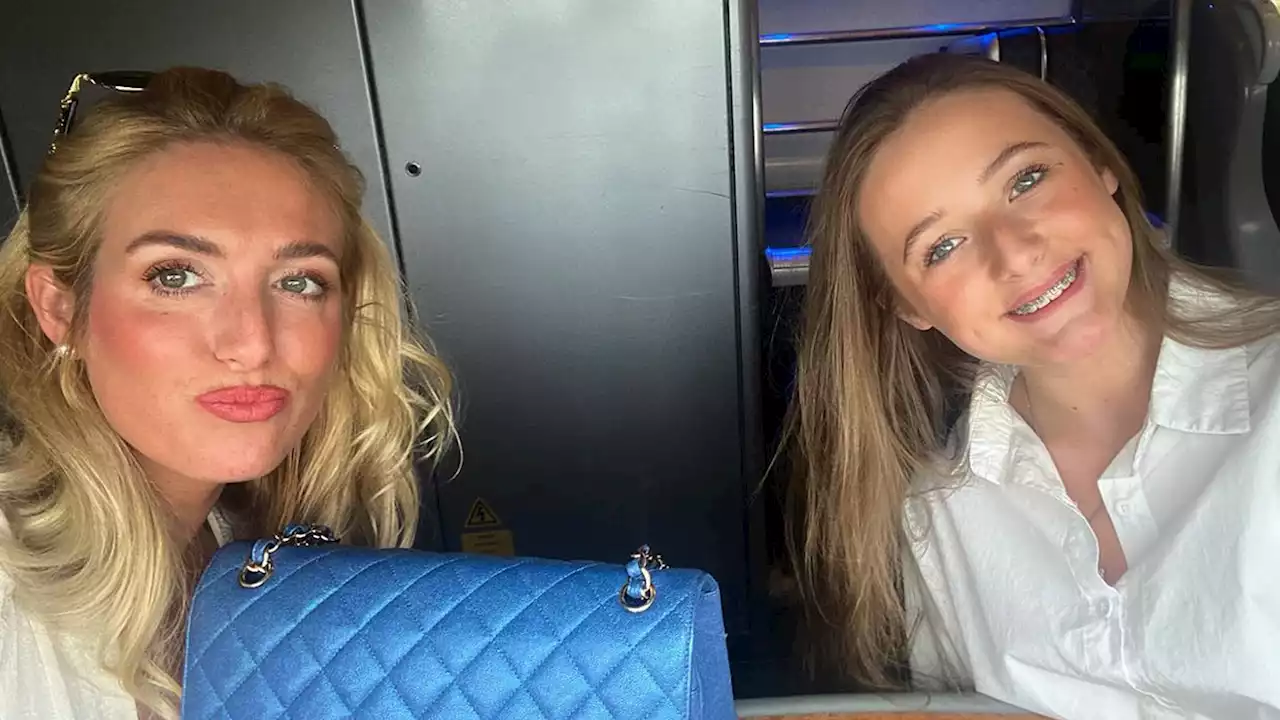 Paris Fury enjoys fun day out with daughter Venezuela, 12