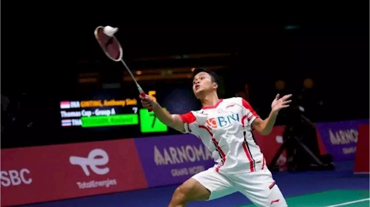 Piala Thomas: Rentetan Minor Hantui Ginting Lawan China