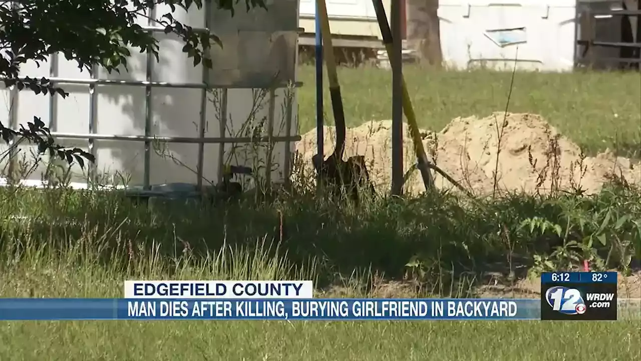 Man who allegedly killed girlfriend died while burying her, police say