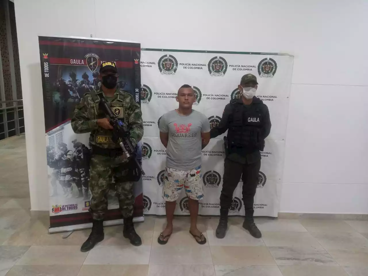 Capturado alias ‘JJ’ presunto integrante del ‘Clan del Golfo’ en el Magdalena