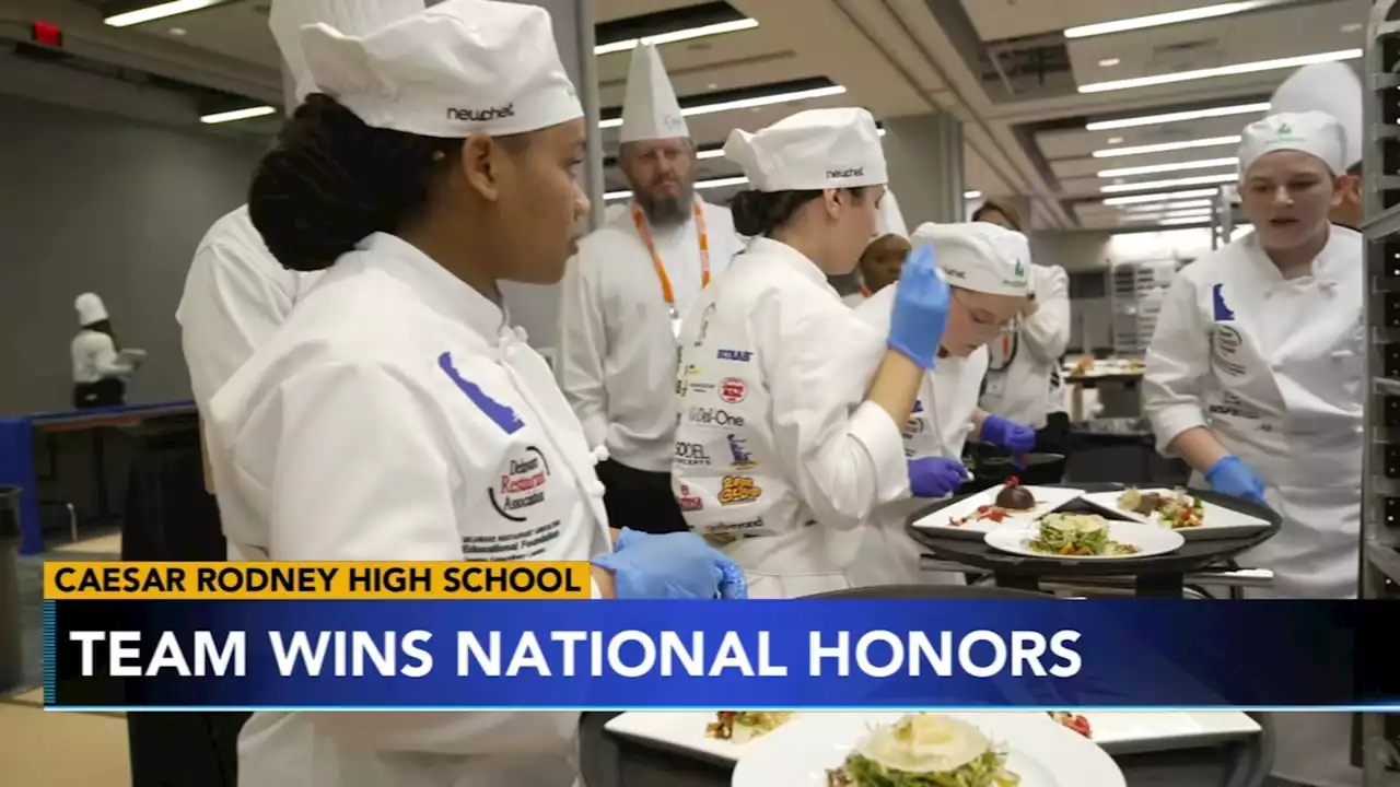 Delaware culinary students win gold at 2022 National ProStart Invitational