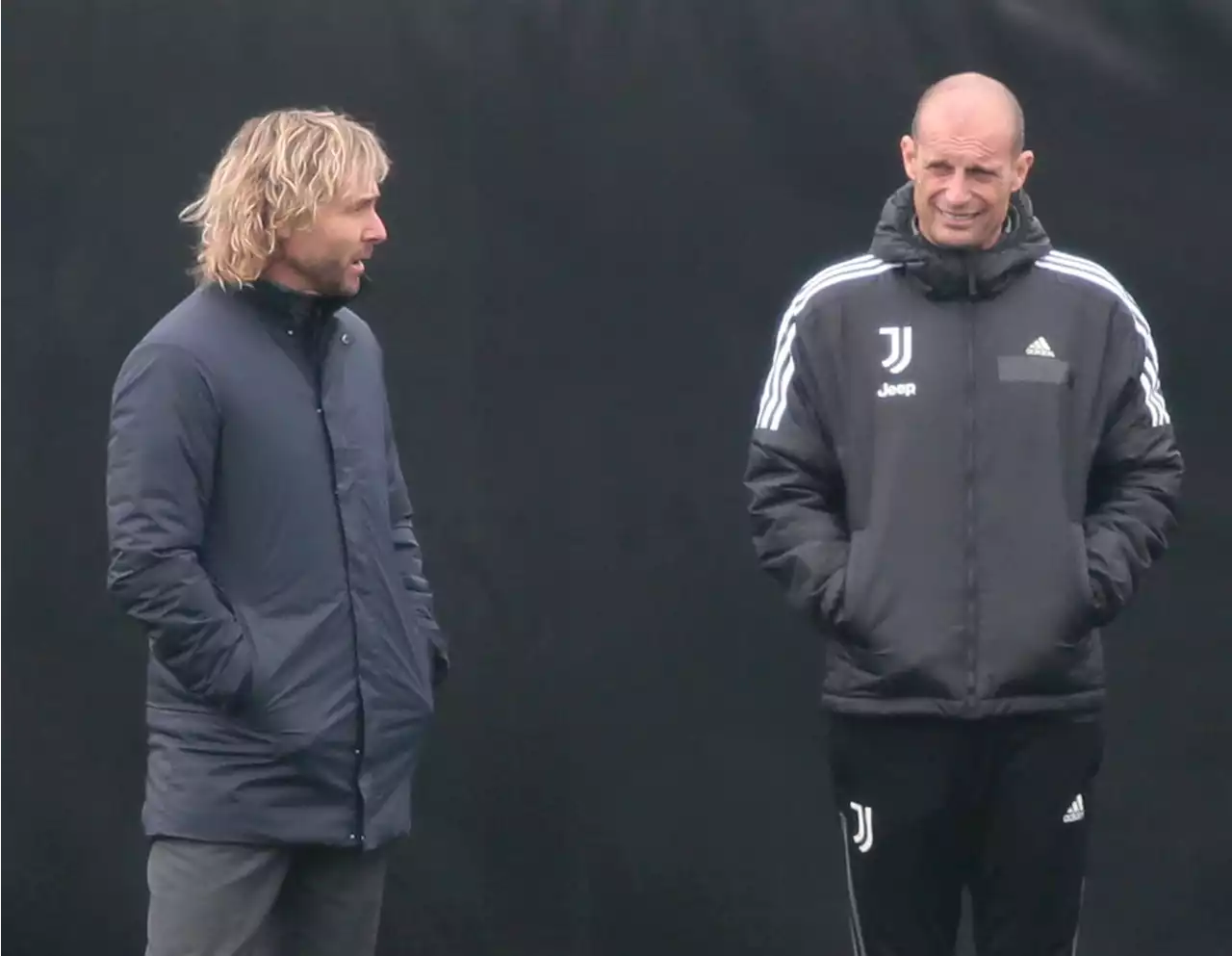 Juve, scintille Allegri-Nedved: tifo bianconero si spacca