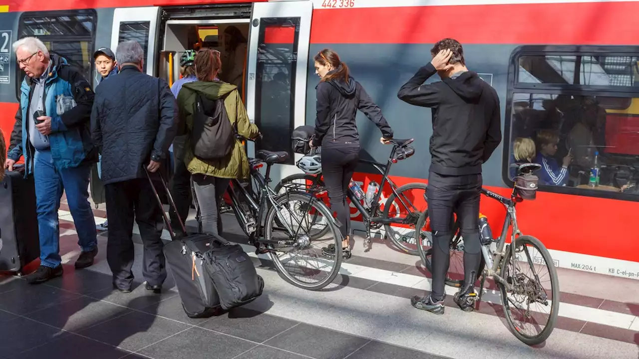 Neun-Euro-Ticket: Verband will Fahrräder in Zügen verbieten