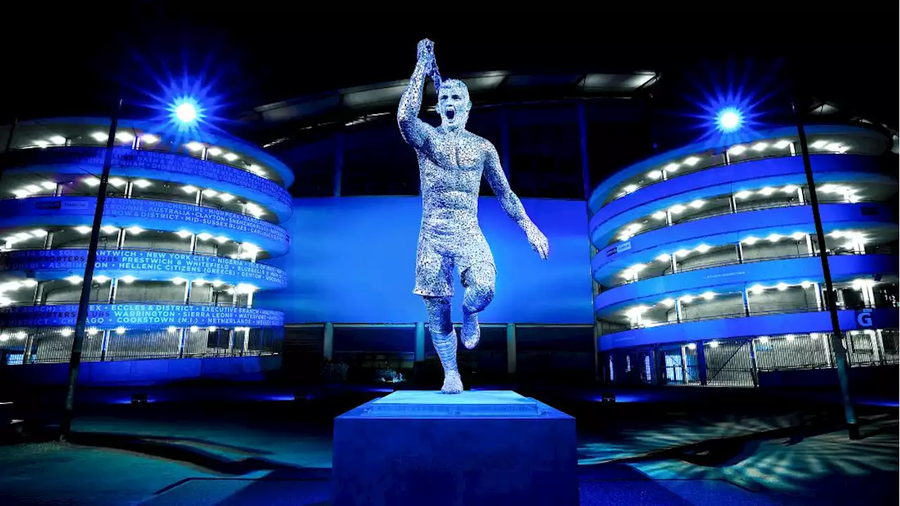 Sergio Aguero: Manchester City great is immortalized with statue