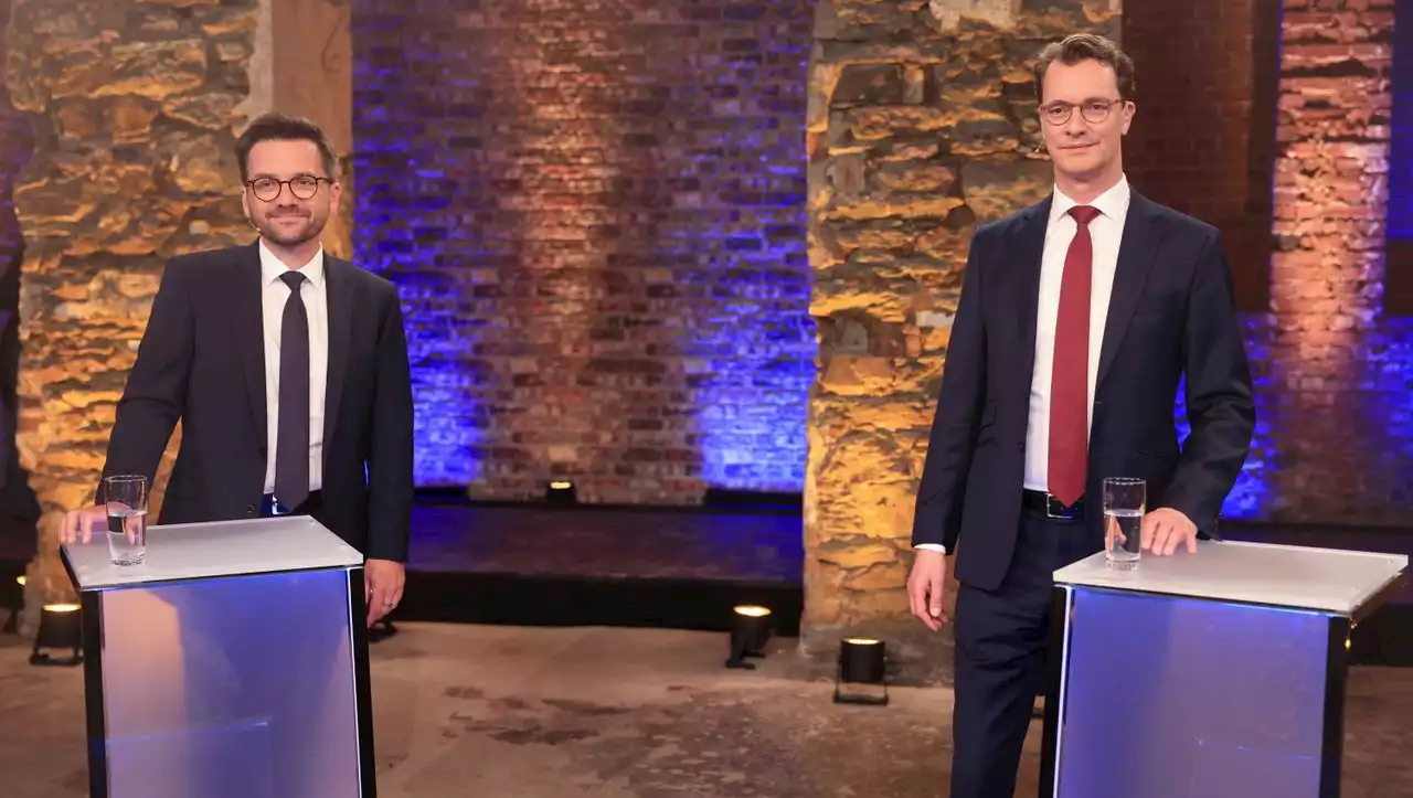 TV-Duell vor der NRW-Wahl: Mehr Wattebausch als Wirtshaus