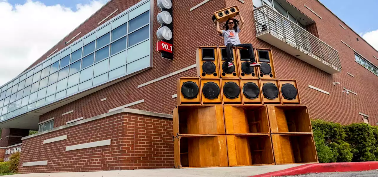 San Antonio reggae DJ builds his own wall of sound