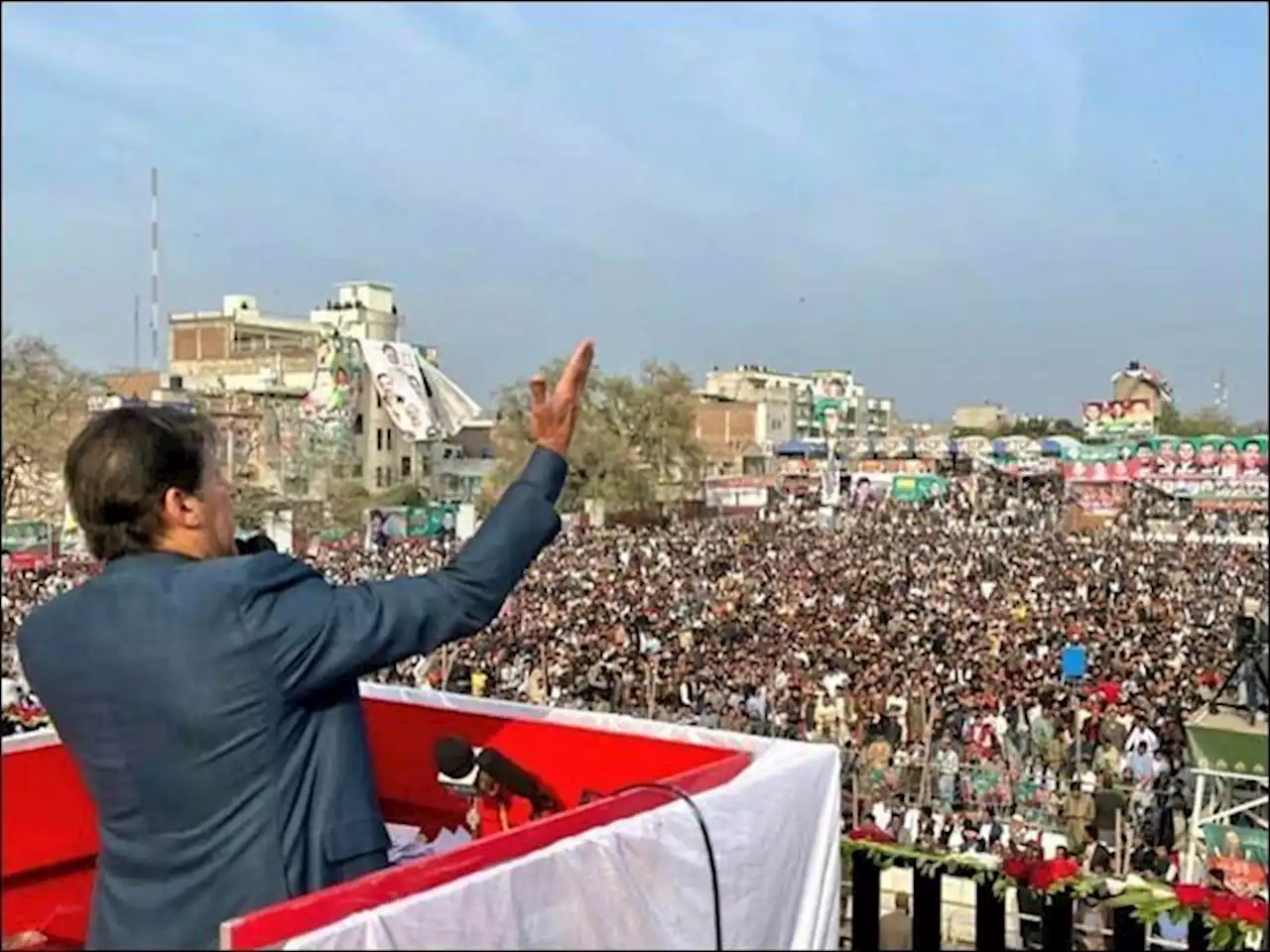 الیکشن کی تاریخ نہ دی گئی تو اسلام آباد آنے والا سمندرسب کو بہا لے جائے گا، عمران خان - ایکسپریس اردو
