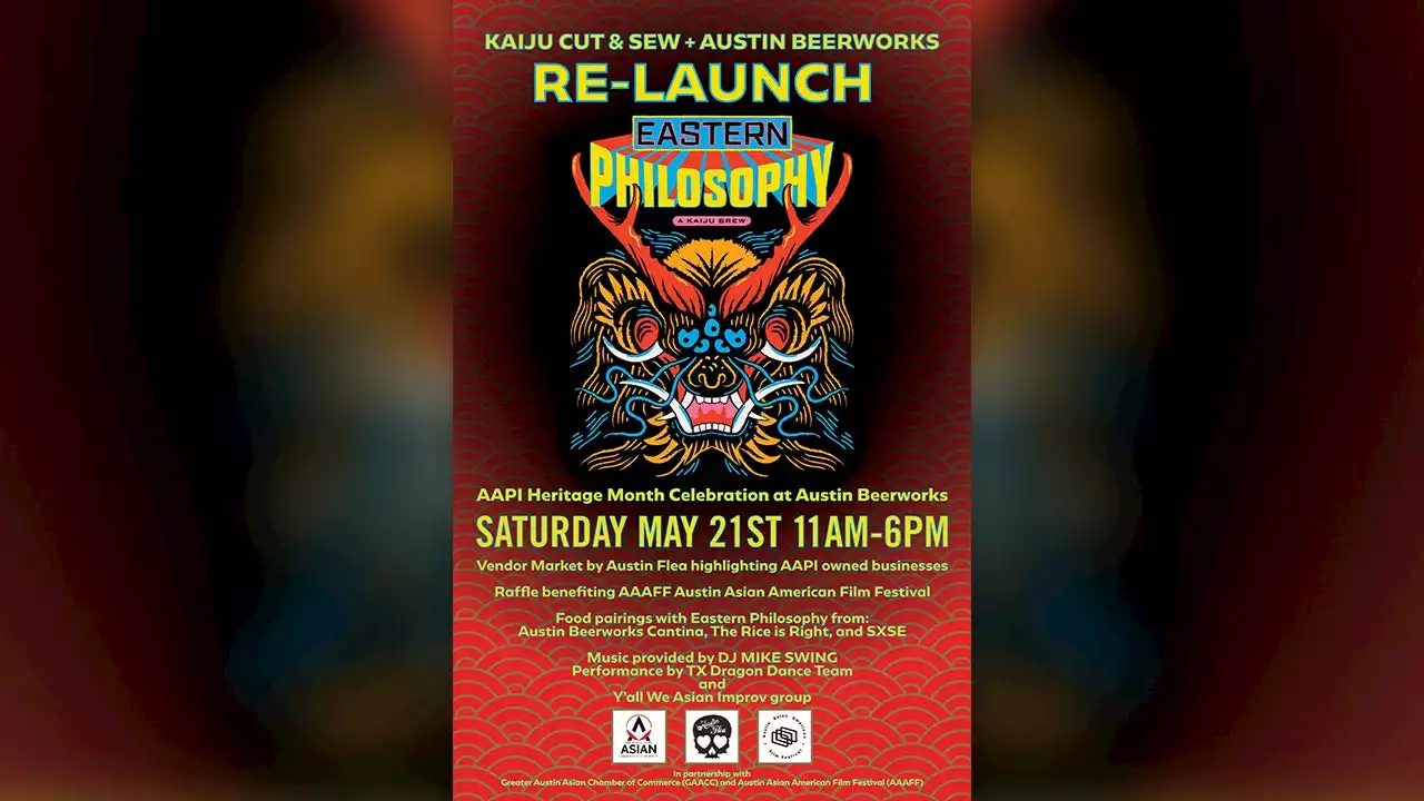 Austin Beerworks, Kaiju Cut & Sew relaunch AAPI 'Eastern Philosophy' beer