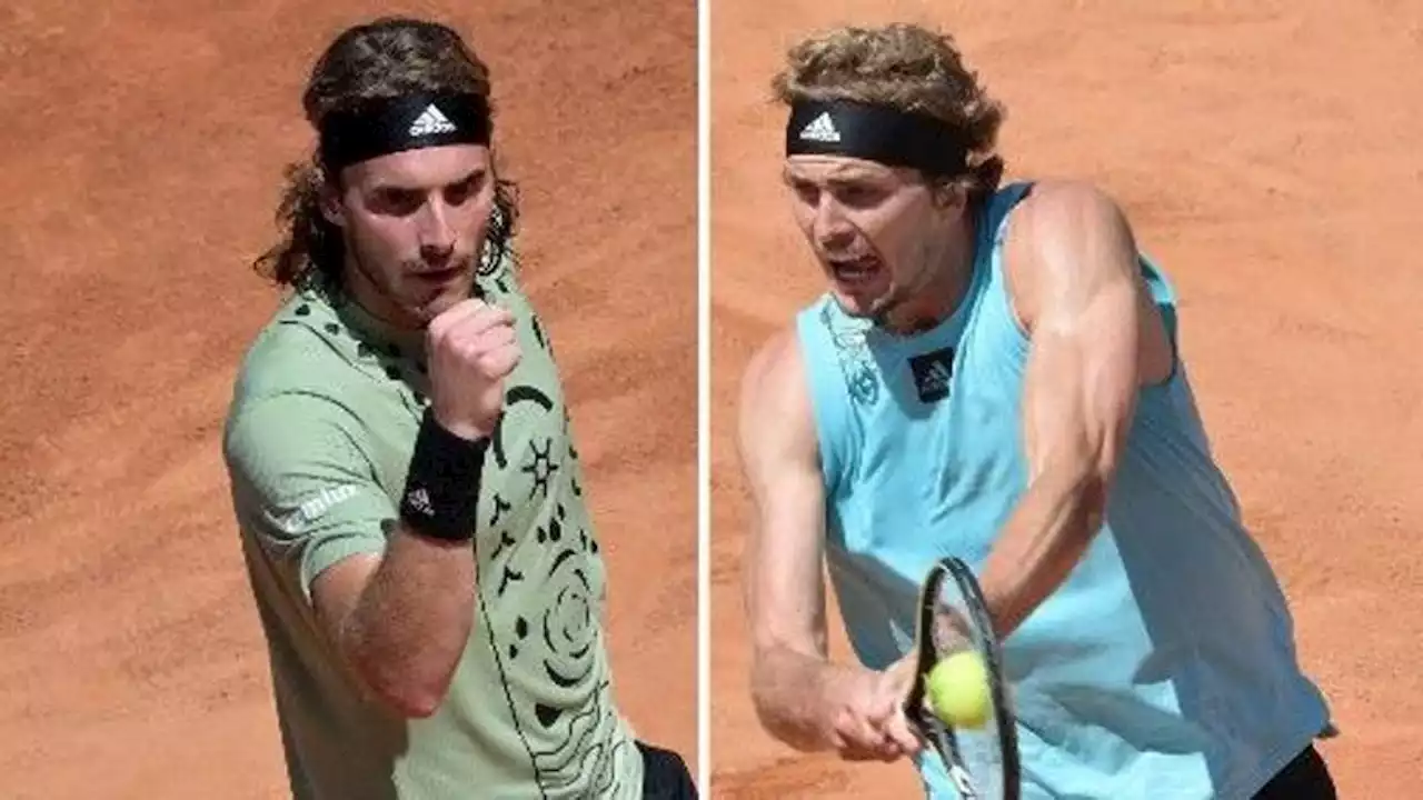 Insopportabili rivali: Tsitsipas-Zverev, la terra di Roma si accende