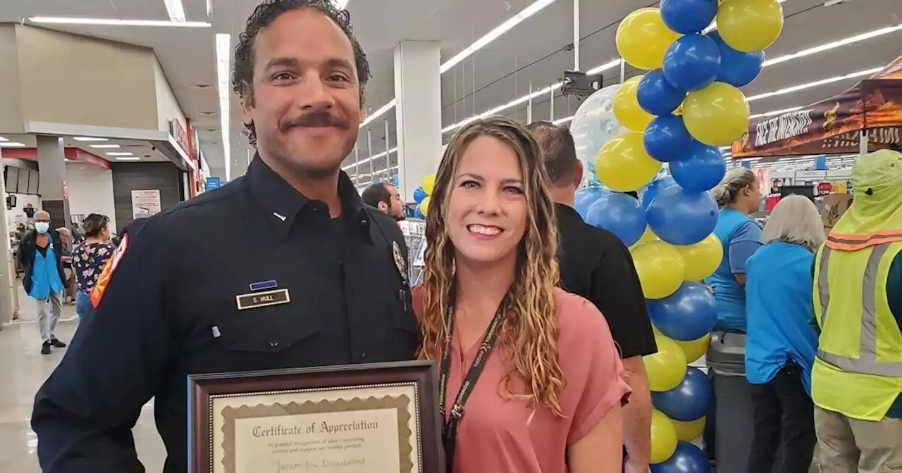 Walmart at Speedway and Kolb holds grand reopening after arsonist set aisles on fire