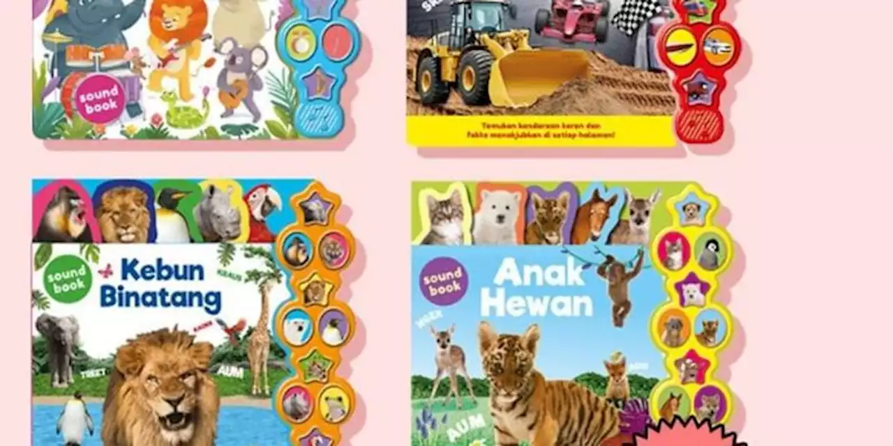 Mengenal Jenis-jenis Suara Melalui Big Sound Book: 10 Suara dalam Satu Buku - Kompas.com