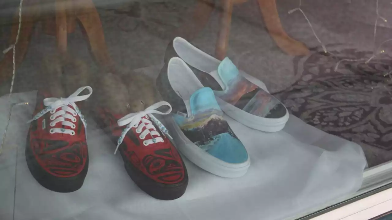 Wrangell students’ shoe designs win $15K for their school, with a chance to win more