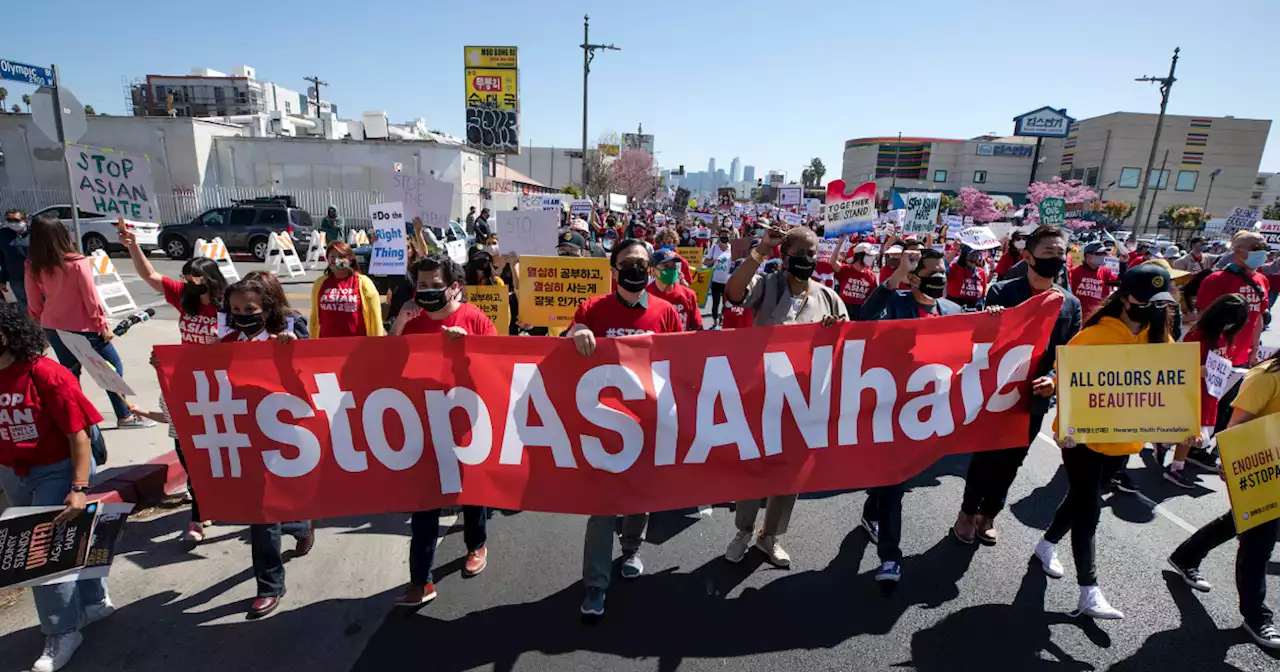 Man arrested on bias charges in disruption of 'Stop Asian Hate' rally near Los Angeles