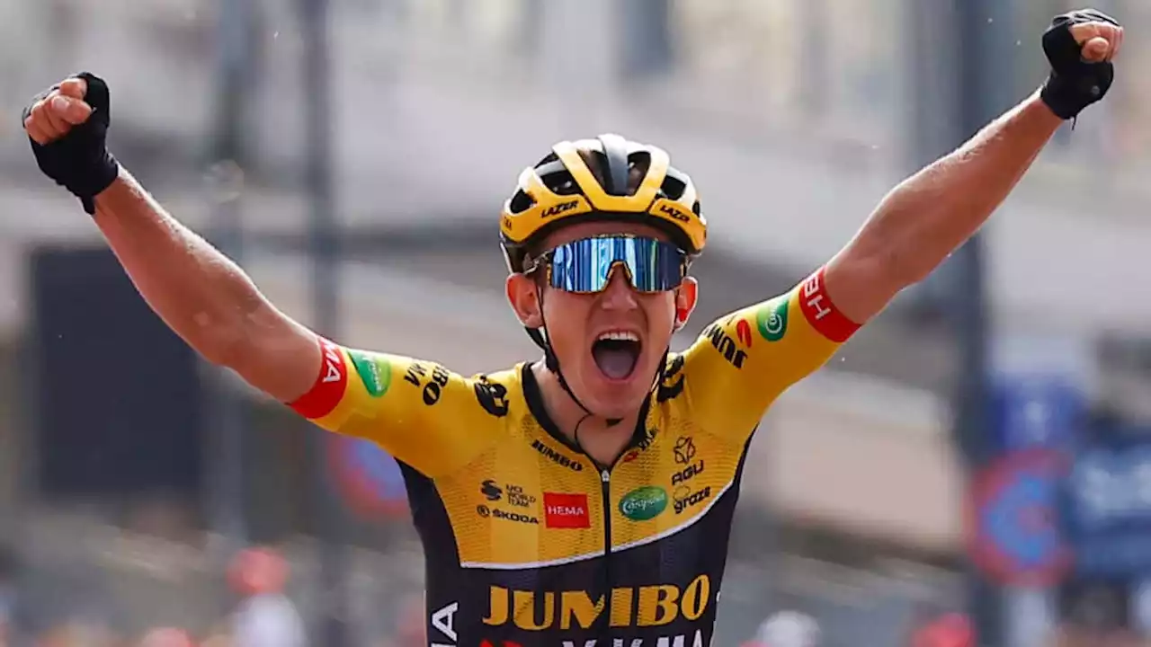 Koen Bouwman se coronó en la primera etapa de media montaña en el Giro de Italia