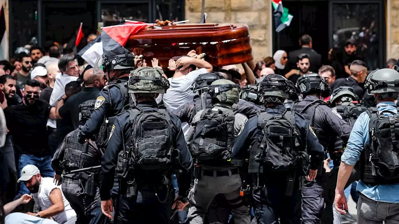 Reportan incidentes en el funeral de la periodista asesinada en Cisjordania | En Jerusalén