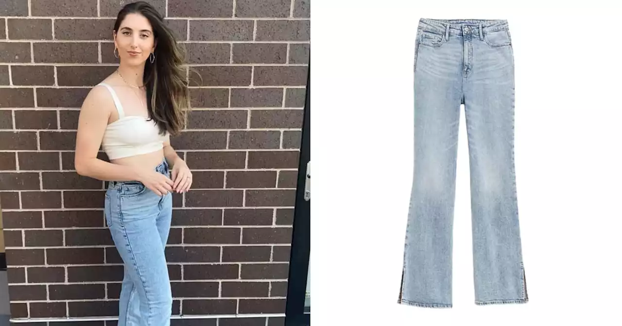 These $45 Split-Hem Old Navy Jeans Are a Dupe for Designer Styles