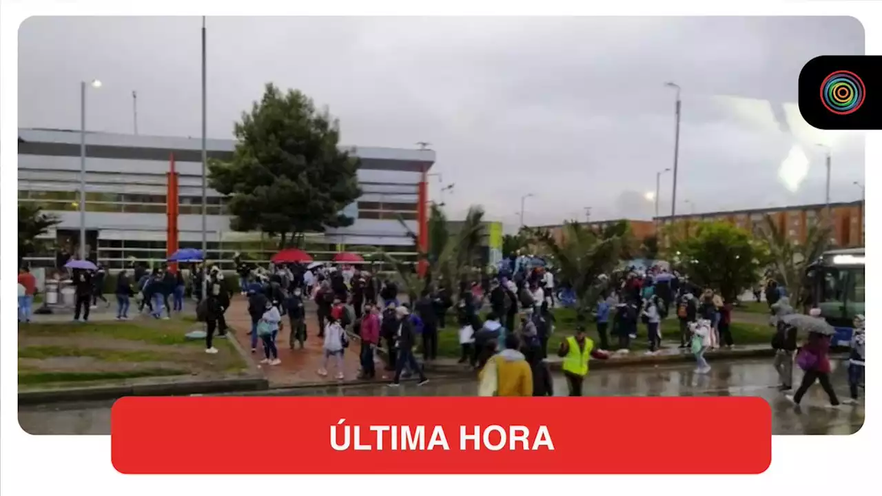 Accidente entre motociclista y bus en Kennedy, en Bogotá; hay tráfico lento en la zona - Pulzo