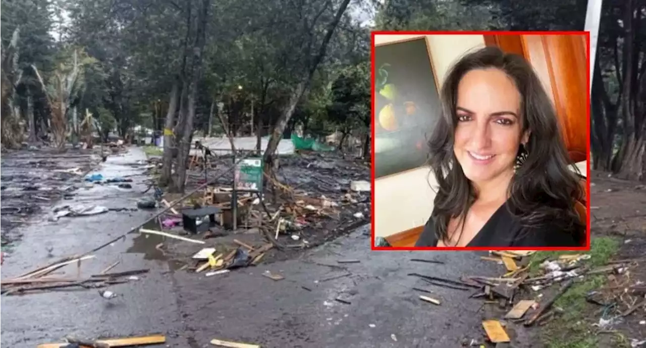 Cabal echó en cara a Claudia López su “Bogotá cuidadora” por basurero en Parque Nacional - Pulzo