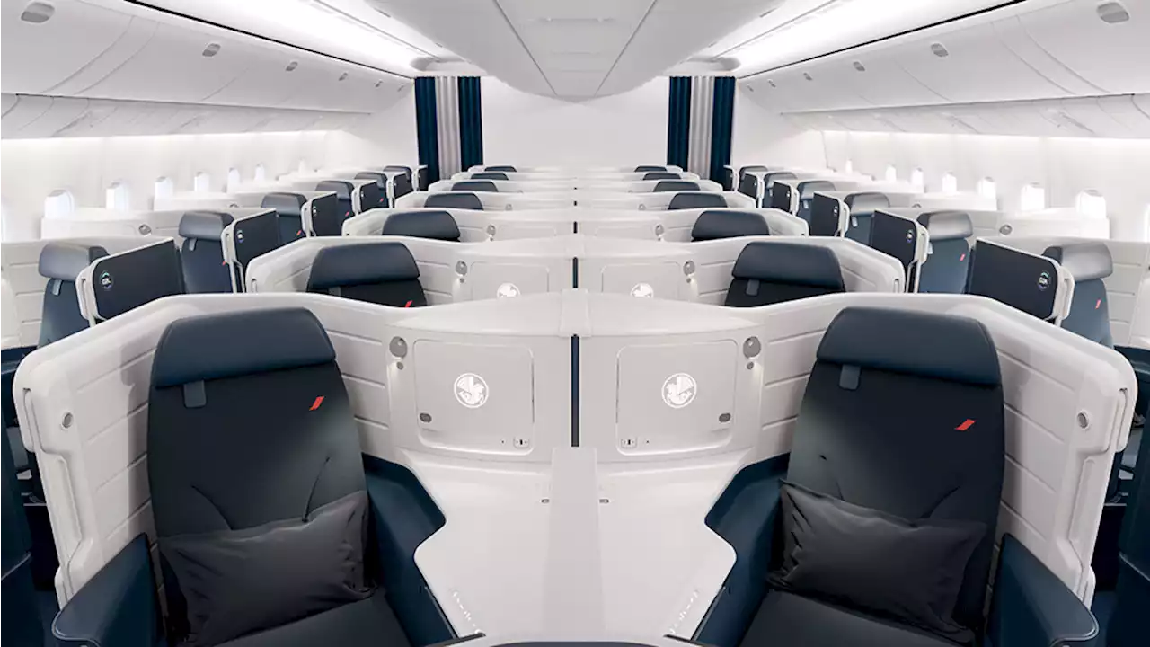 Air France Unveils New Fully Flat Business-Class Seats With Sliding Doors